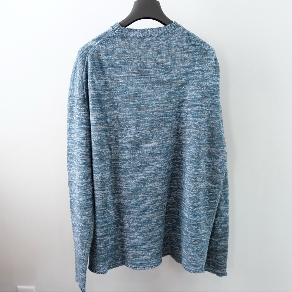 Inis Meain Linen Donegal Tunic Sweater - Picture 5 of 6